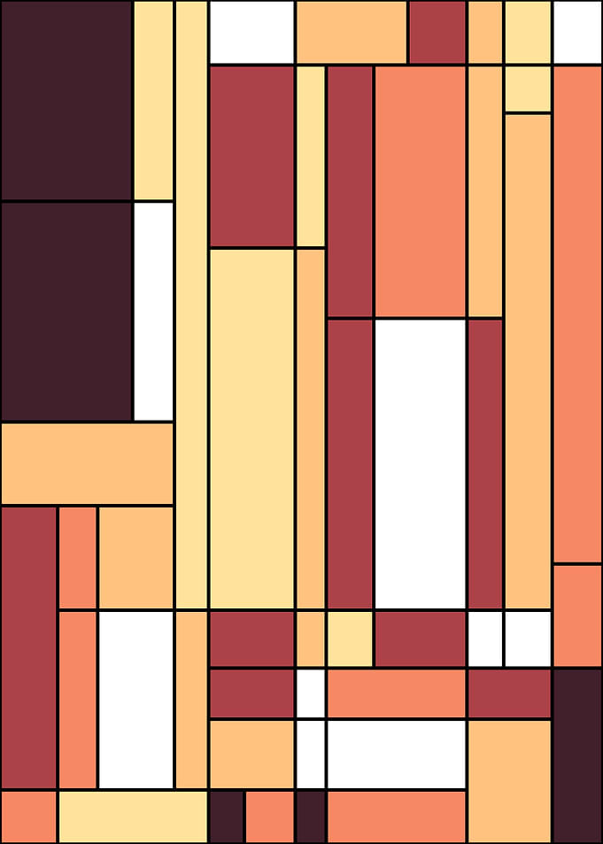 Piet Mondrian style