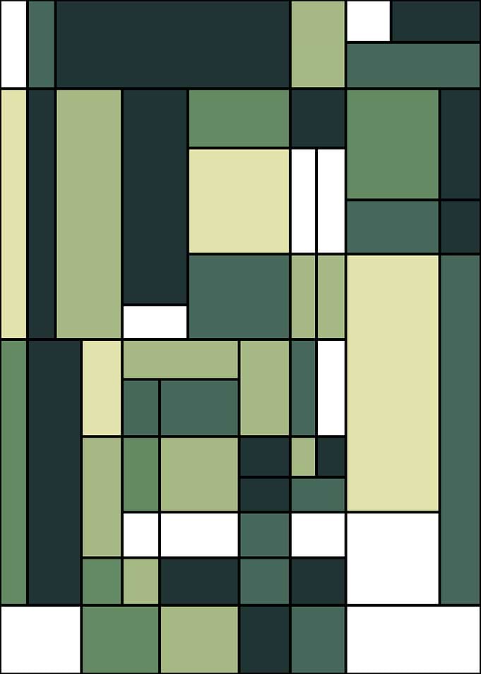 Piet Mondrian style