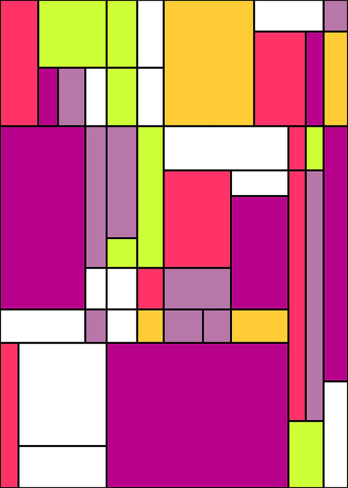 Piet Mondrian style