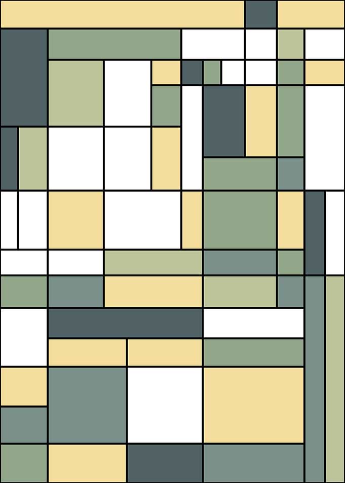 Piet Mondrian style