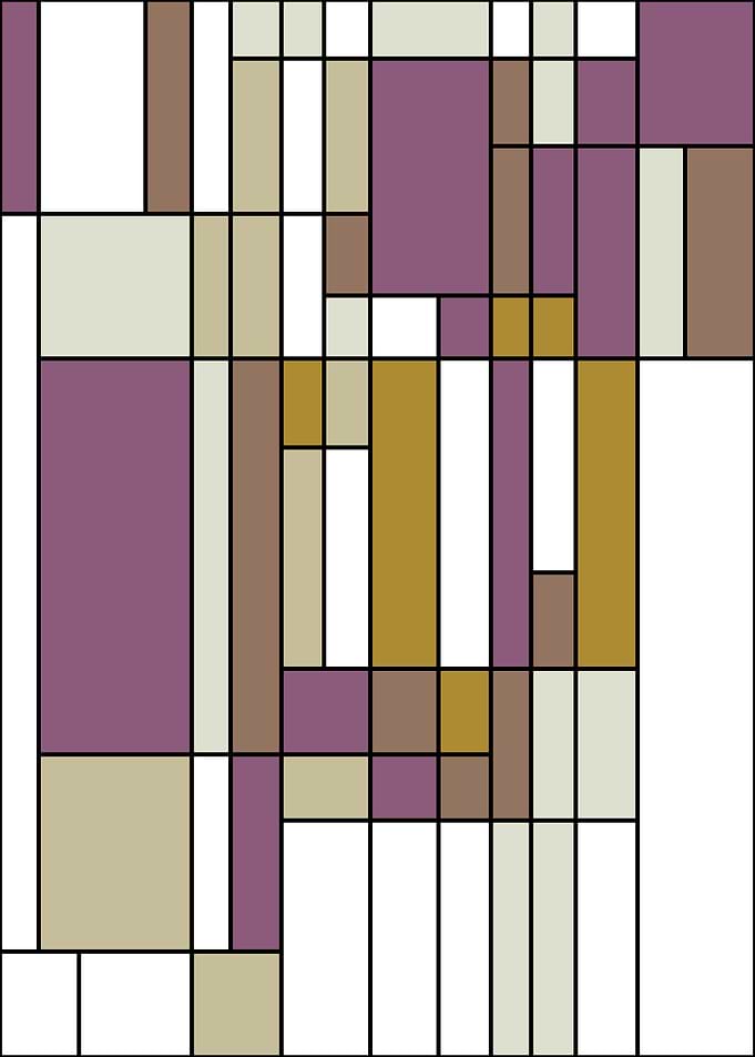 Piet Mondrian style