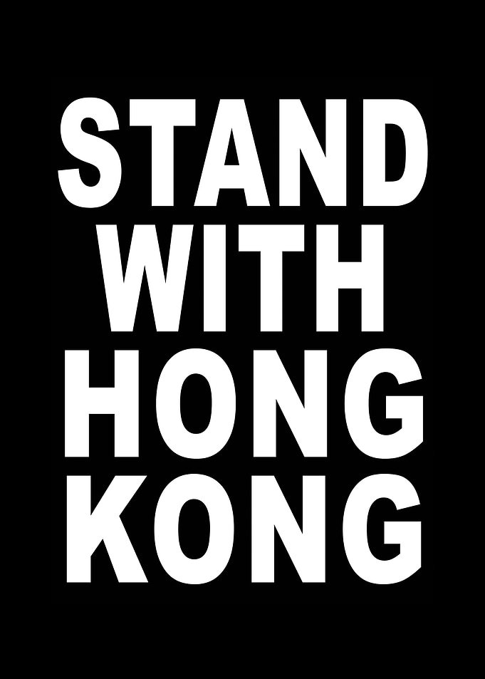 STAND WITH HONG KONG