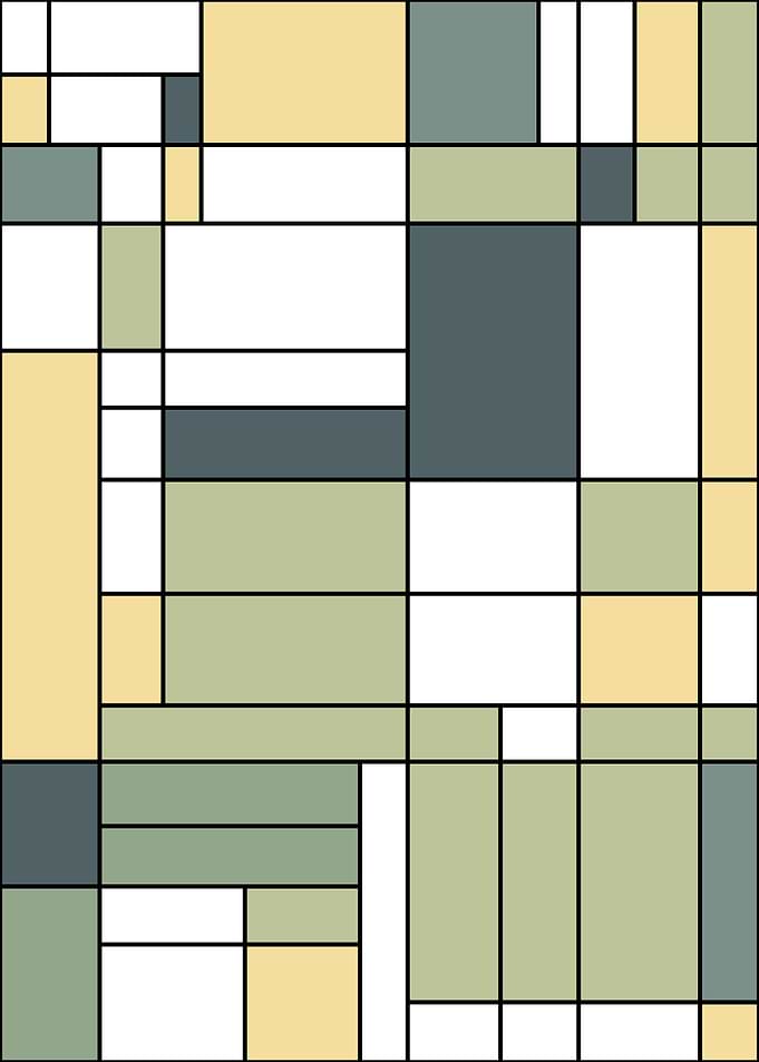 Piet Mondrian style