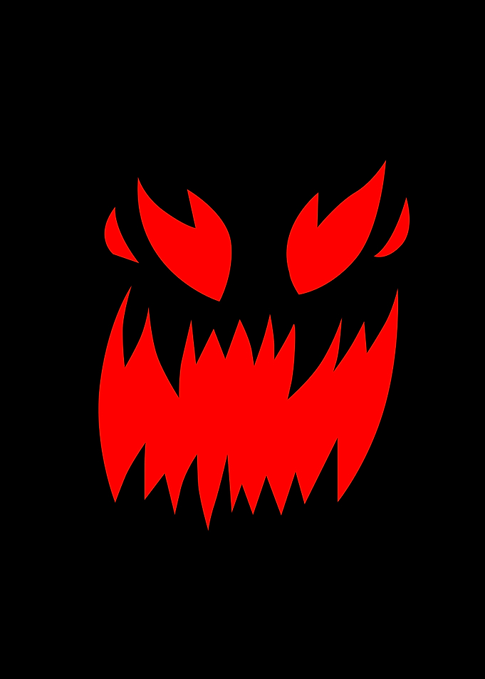 Jack O Lantern Scary Face