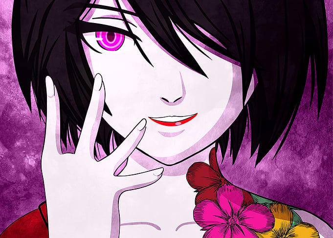 Vintage Flowers Girl