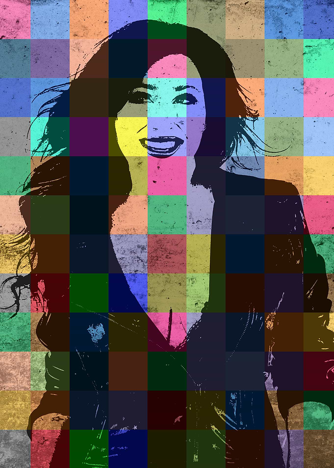 Tiffany Patchwork Portrait