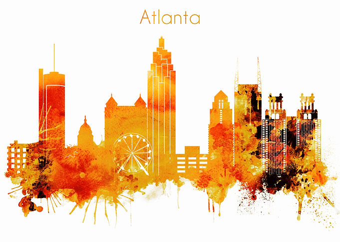 Atlanta Georgia Skyline
