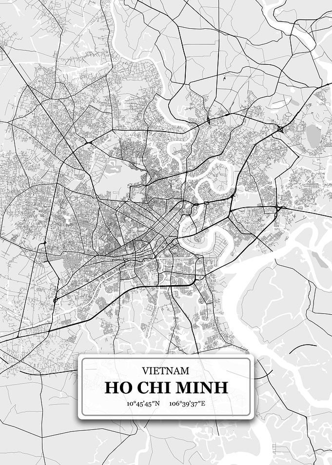 Ho Chi Minh City Map