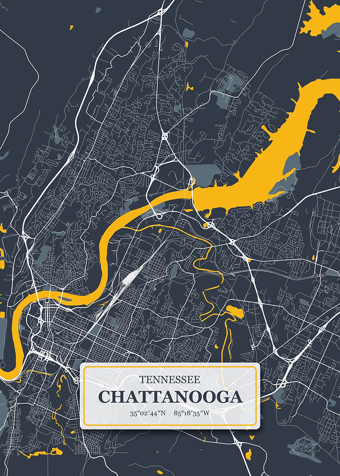 Chattanooga City Map