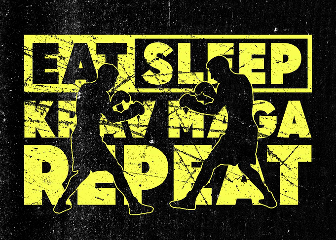 Eat Sleep Krav Maga Repeat