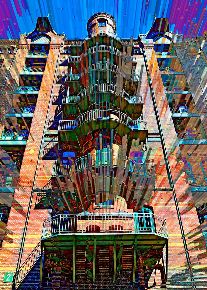 House at warehouse city