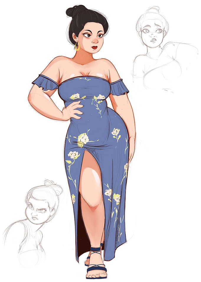 Curvy and i like it