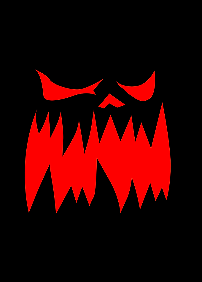 Jack O Lantern Face 4