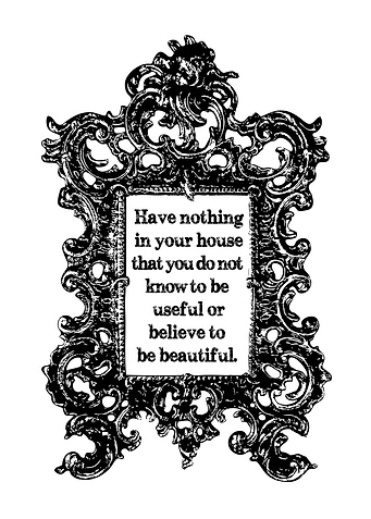 William Morris in Black