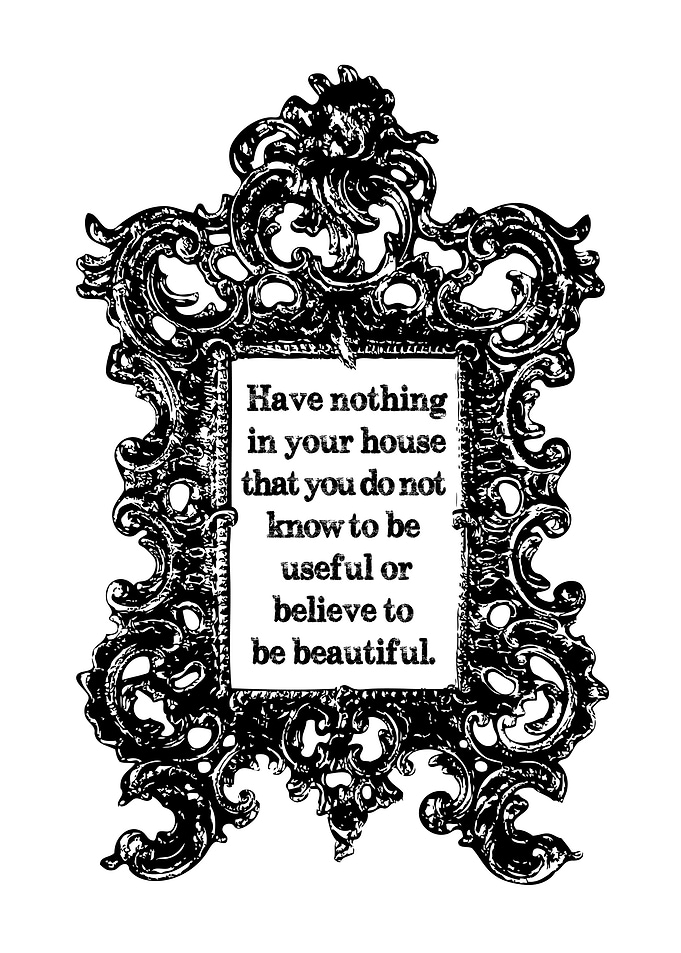 William Morris in Black