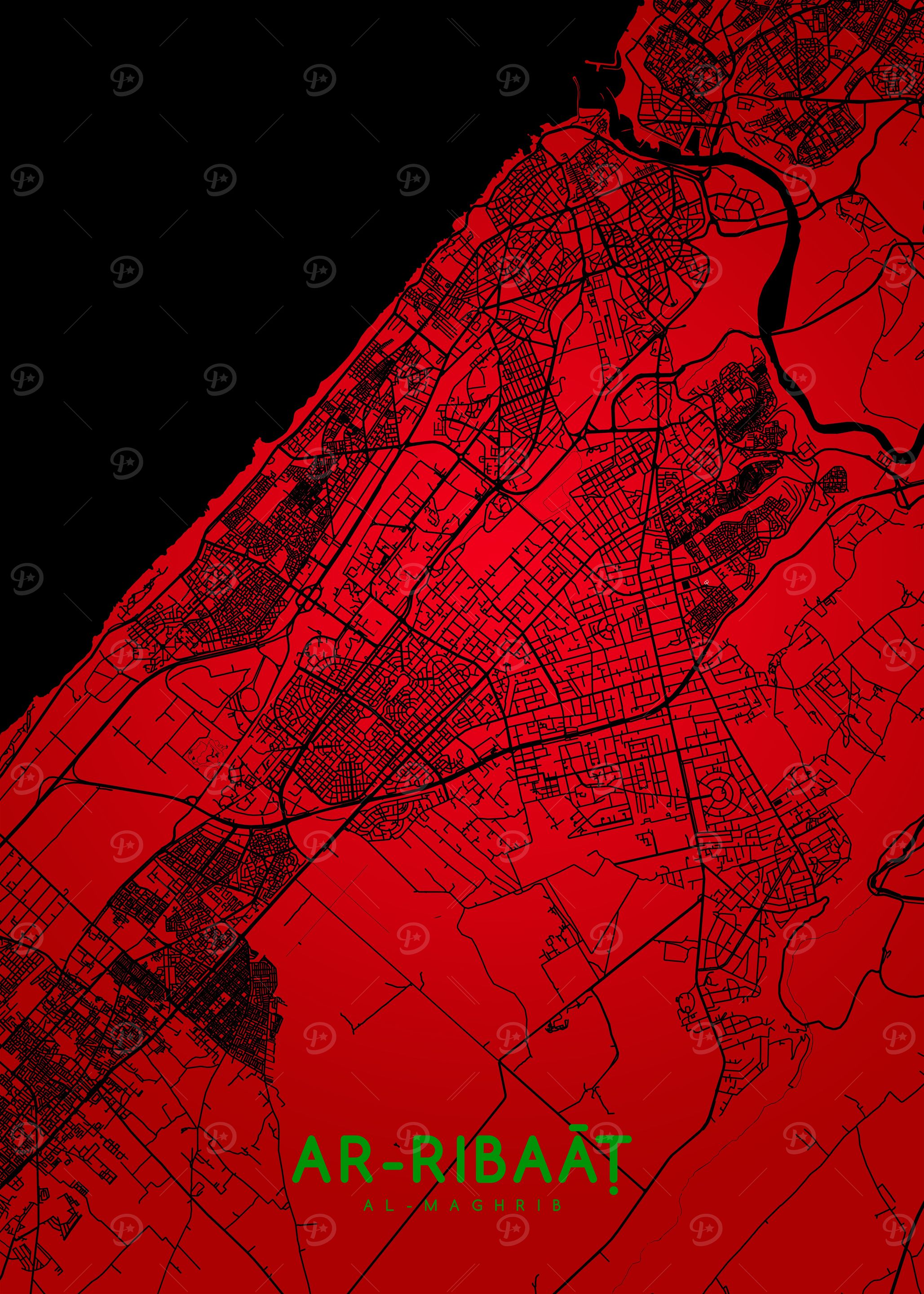 arRibaat map