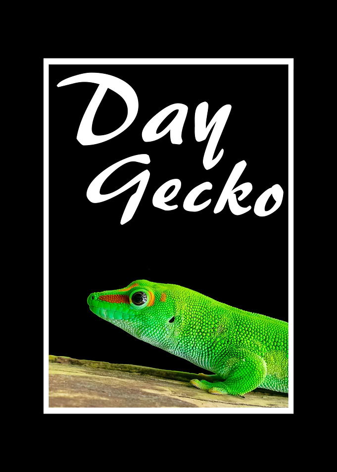 Giant Day Gecko Print