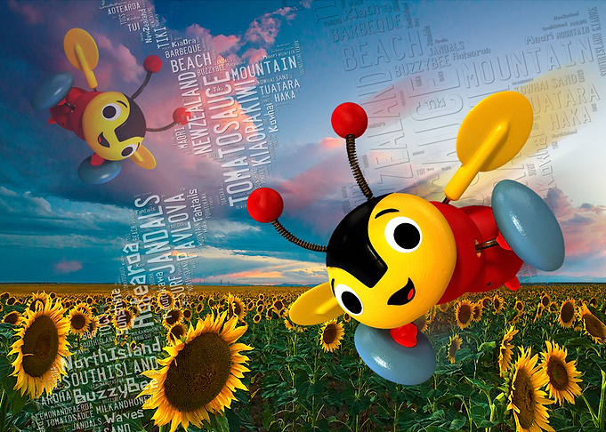 Buzzy Bee Landscape