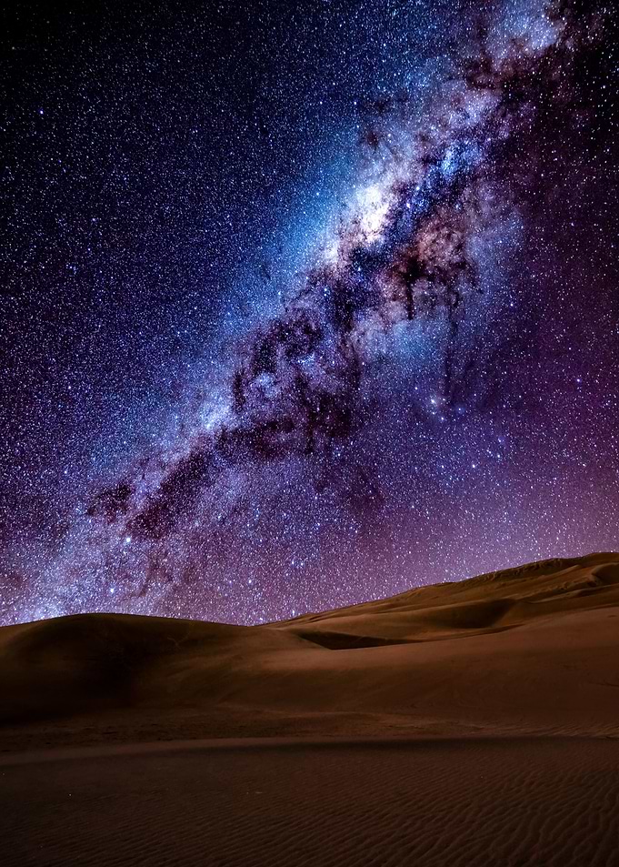 Milky Way from Mars