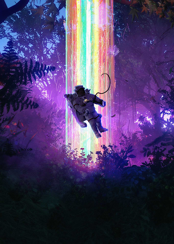 Floating Astronaut