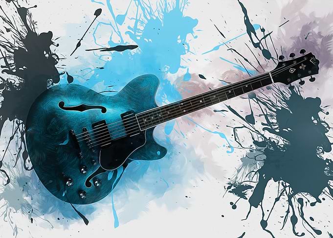 Electric Guitar Art