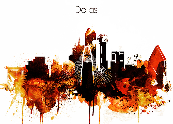 Dallas Texas Skyline