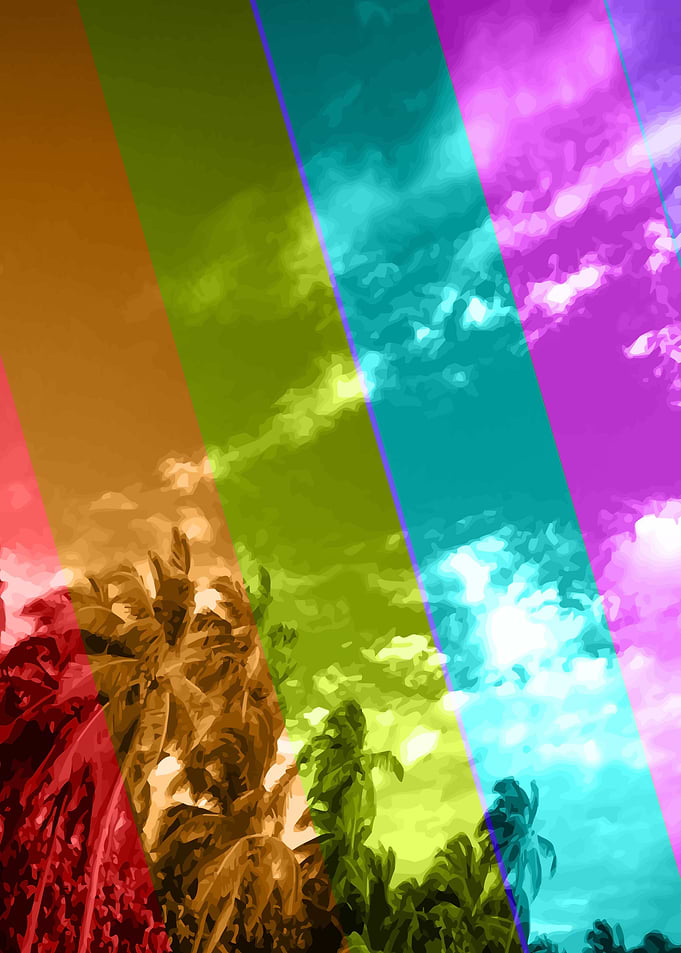 Bright Sky Scenery
