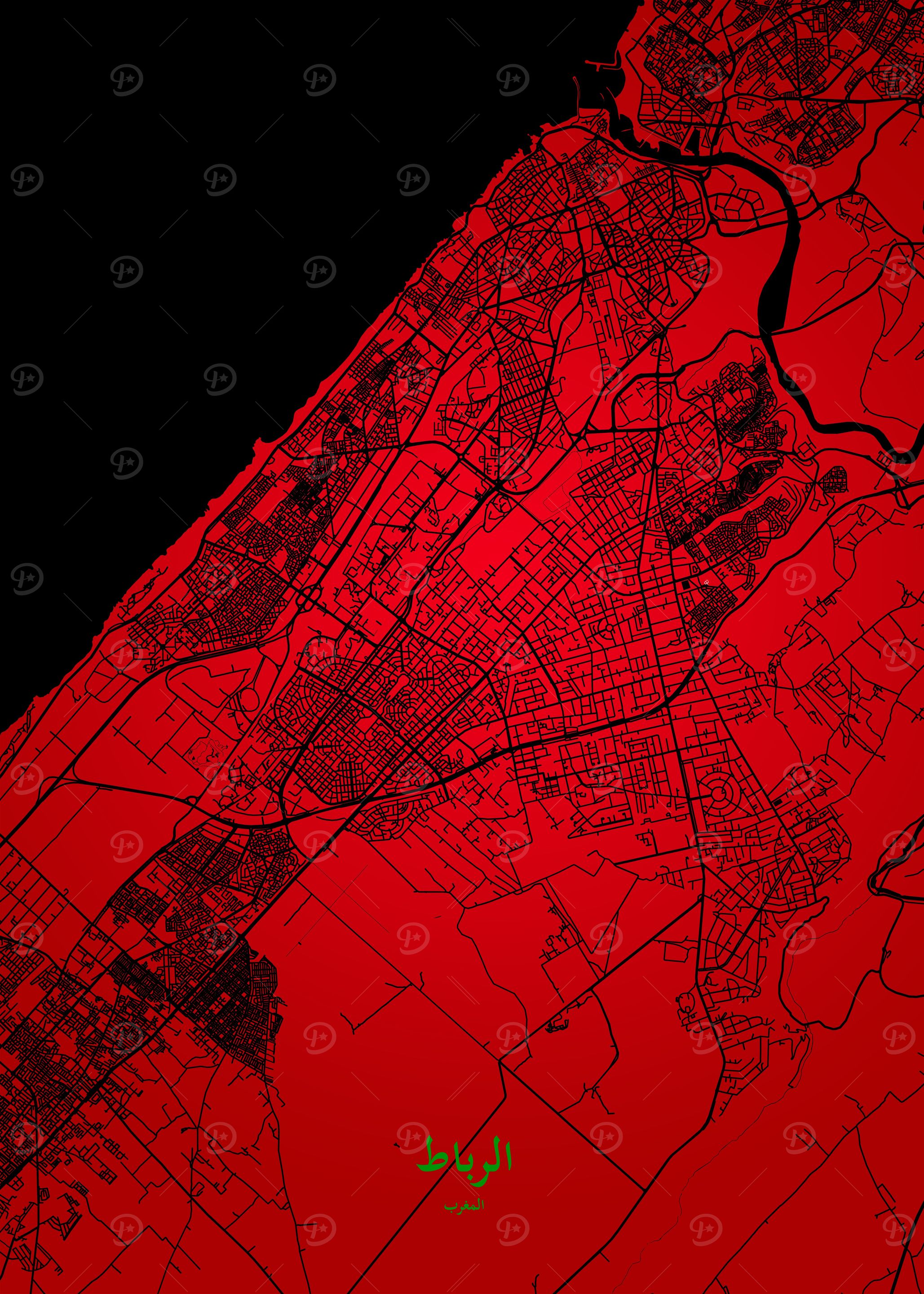 arRibaat map