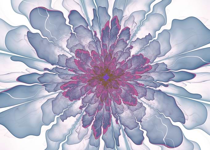 Inked Flower