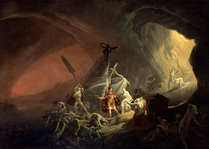 Aeneas and the Sibyl 1800