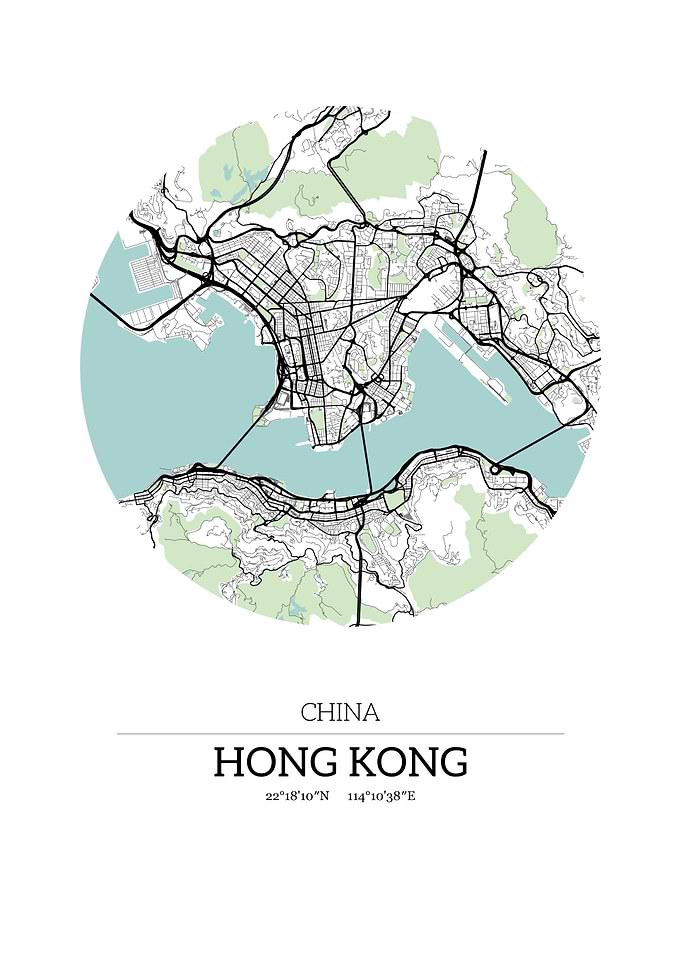 Hong Kong City Map