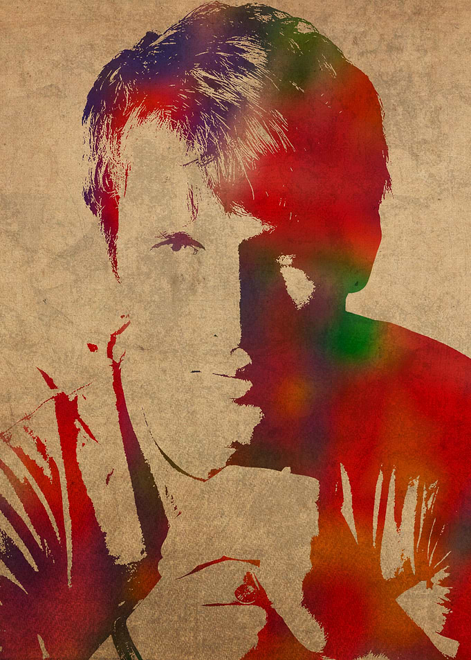 James Blunt Watercolor Art