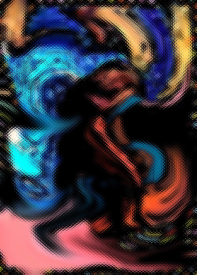 Dark Ice Photo Collage
