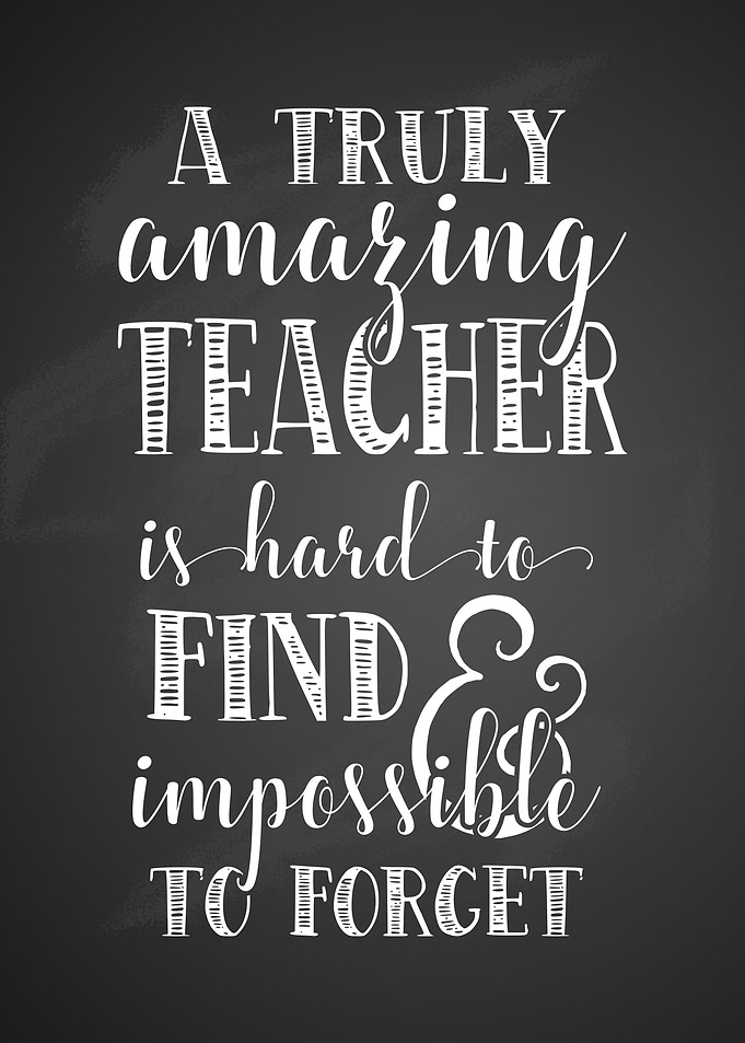 truly amazing teacher