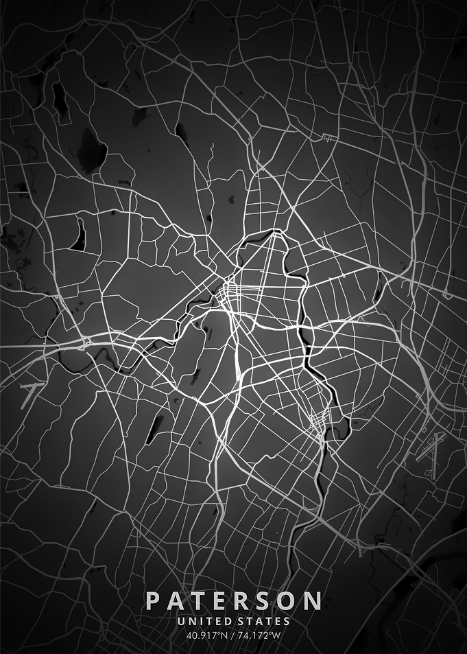 Paterson Map Posters