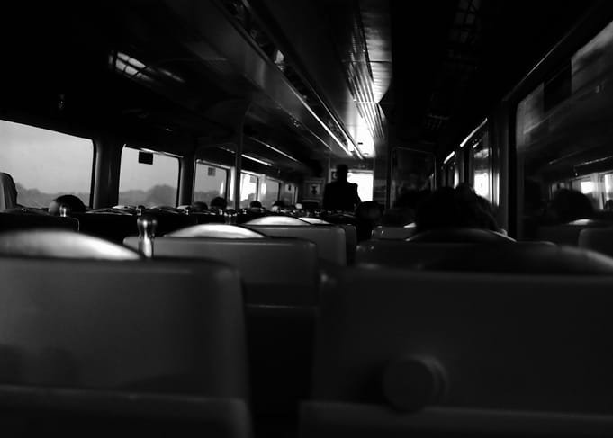 Black and white travel