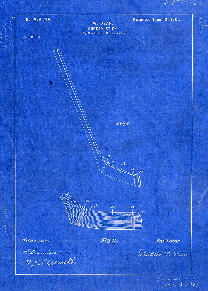 Hockey Stick Toy Patent