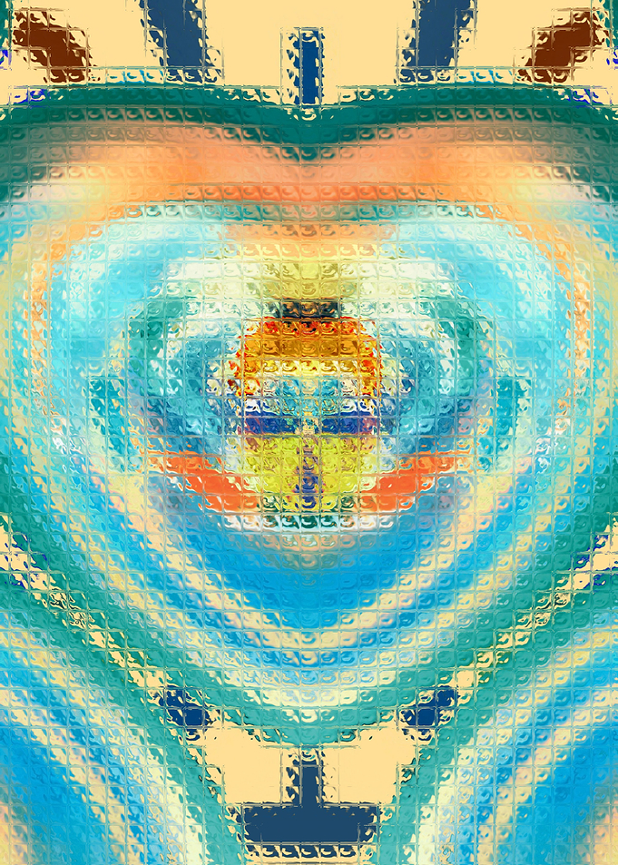 Light Colorful Heart
