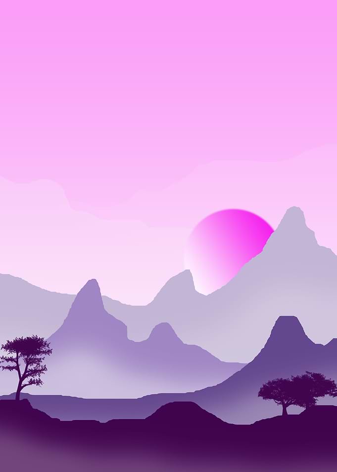 Evening Nature on Peaceful