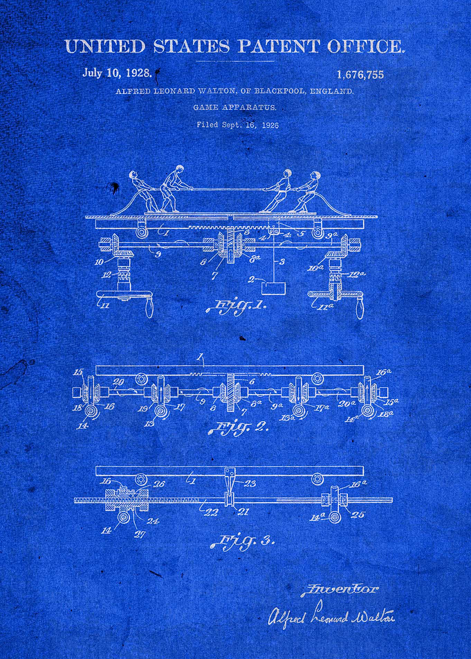 Tug of War Toy Patent Art