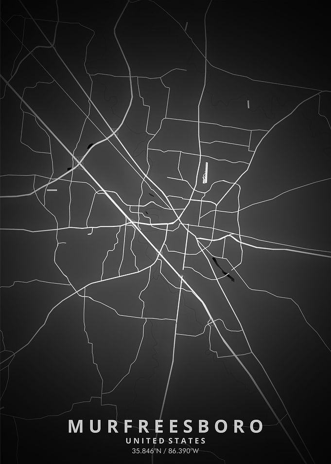 Murfreesboro Valley Map