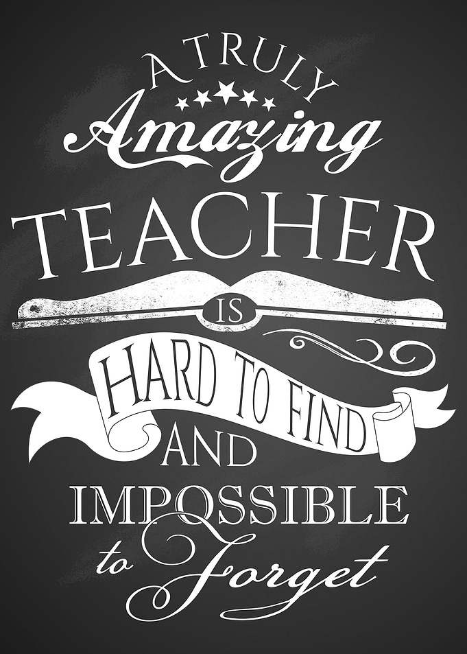 Amazing teacher art