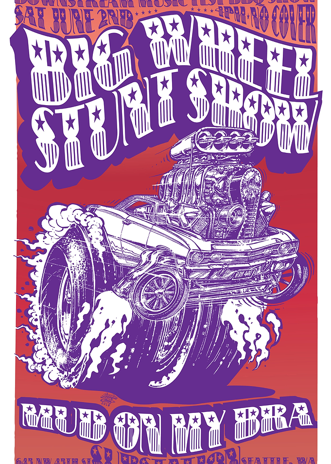 Big Wheel Stunt Show