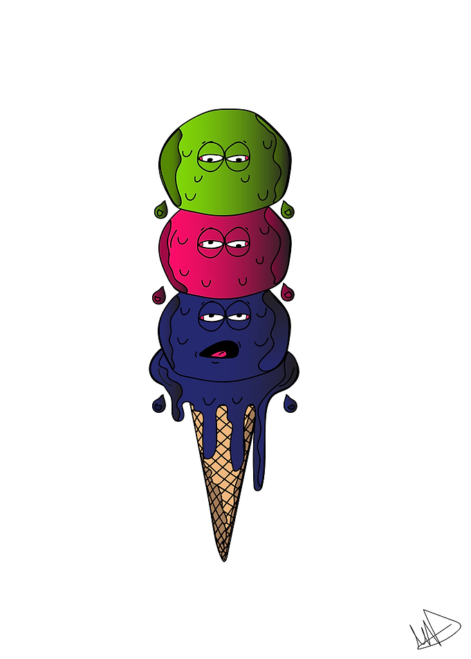 Ice Cream Drip
