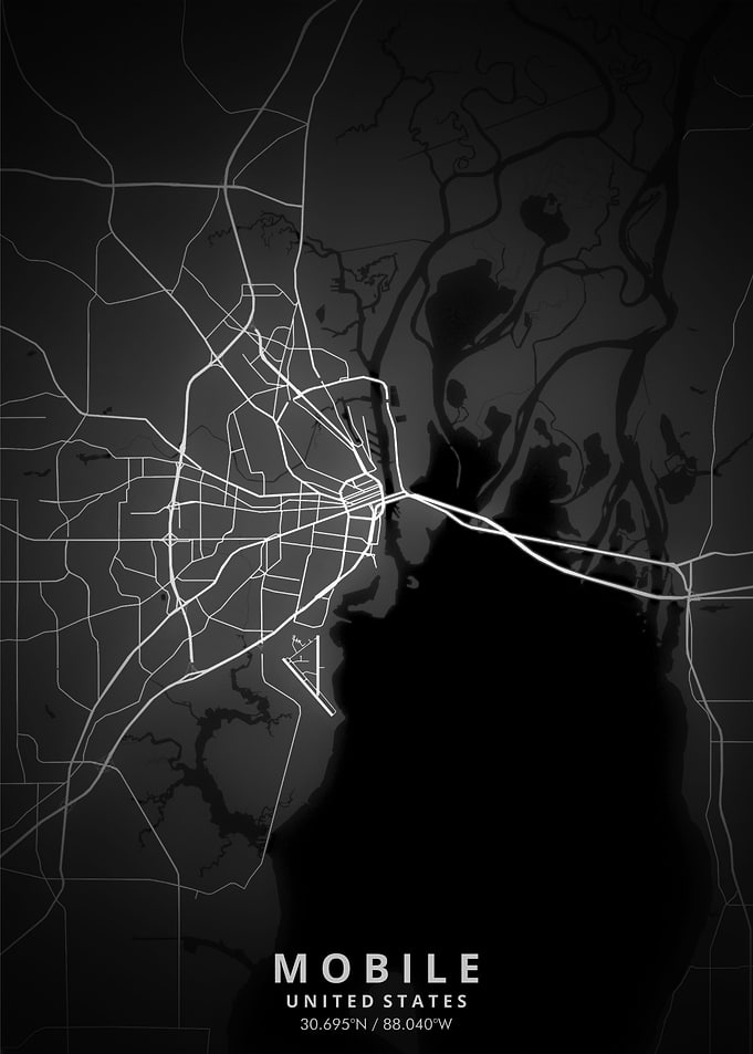 Mobile Map Posters