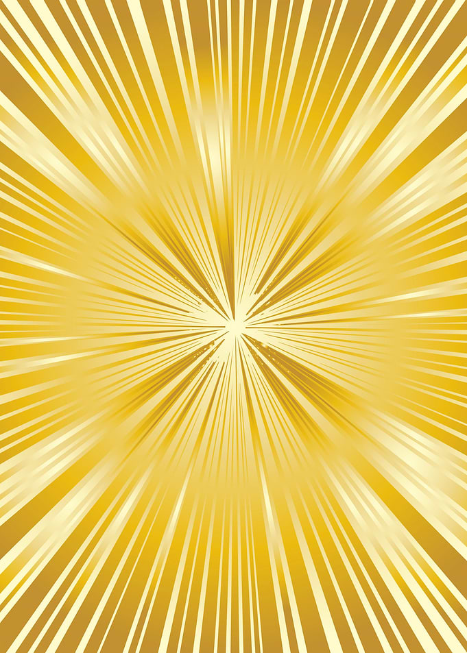 Golden Ray Background