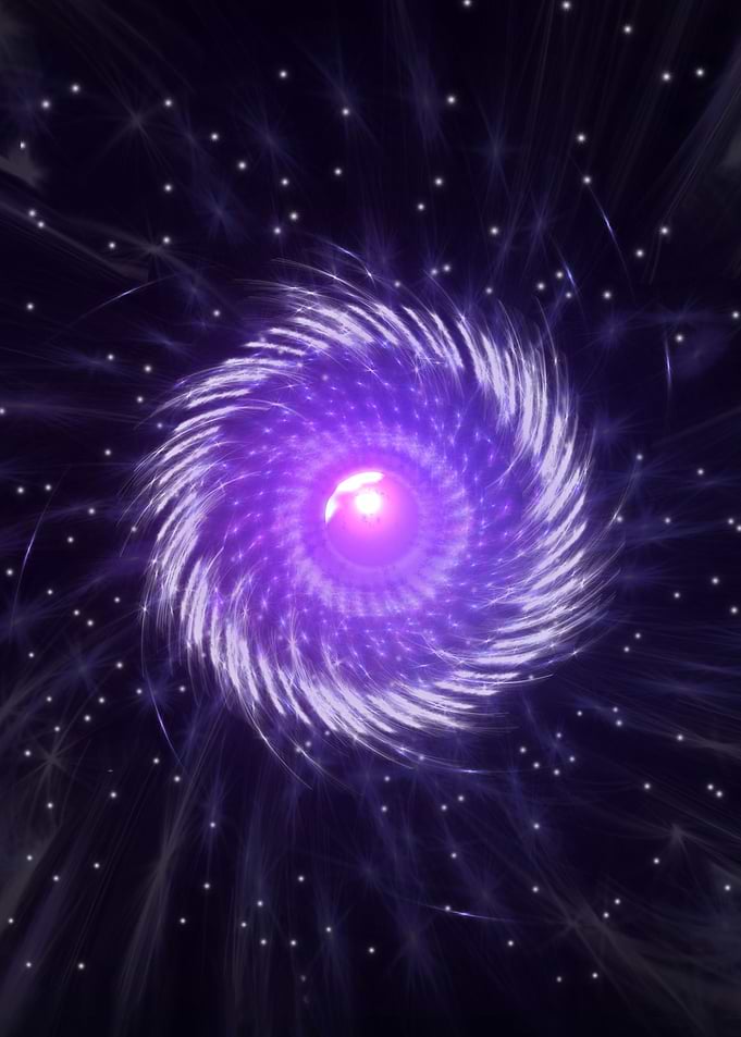 Strange Glow in the Space