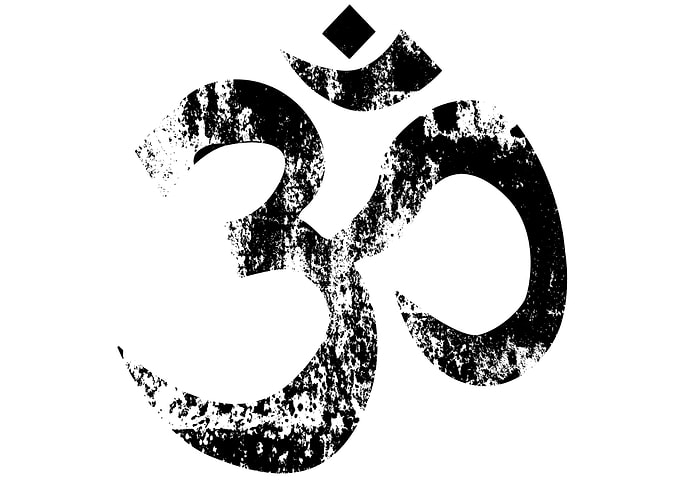 Om Rubber Stamp