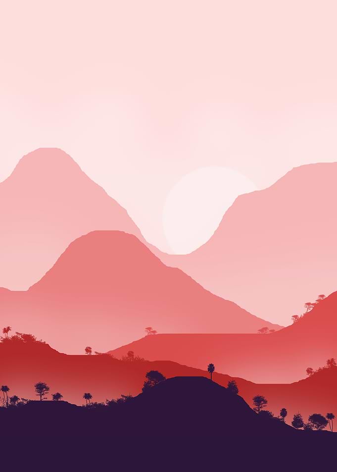 Sunset Nature on Peaceful