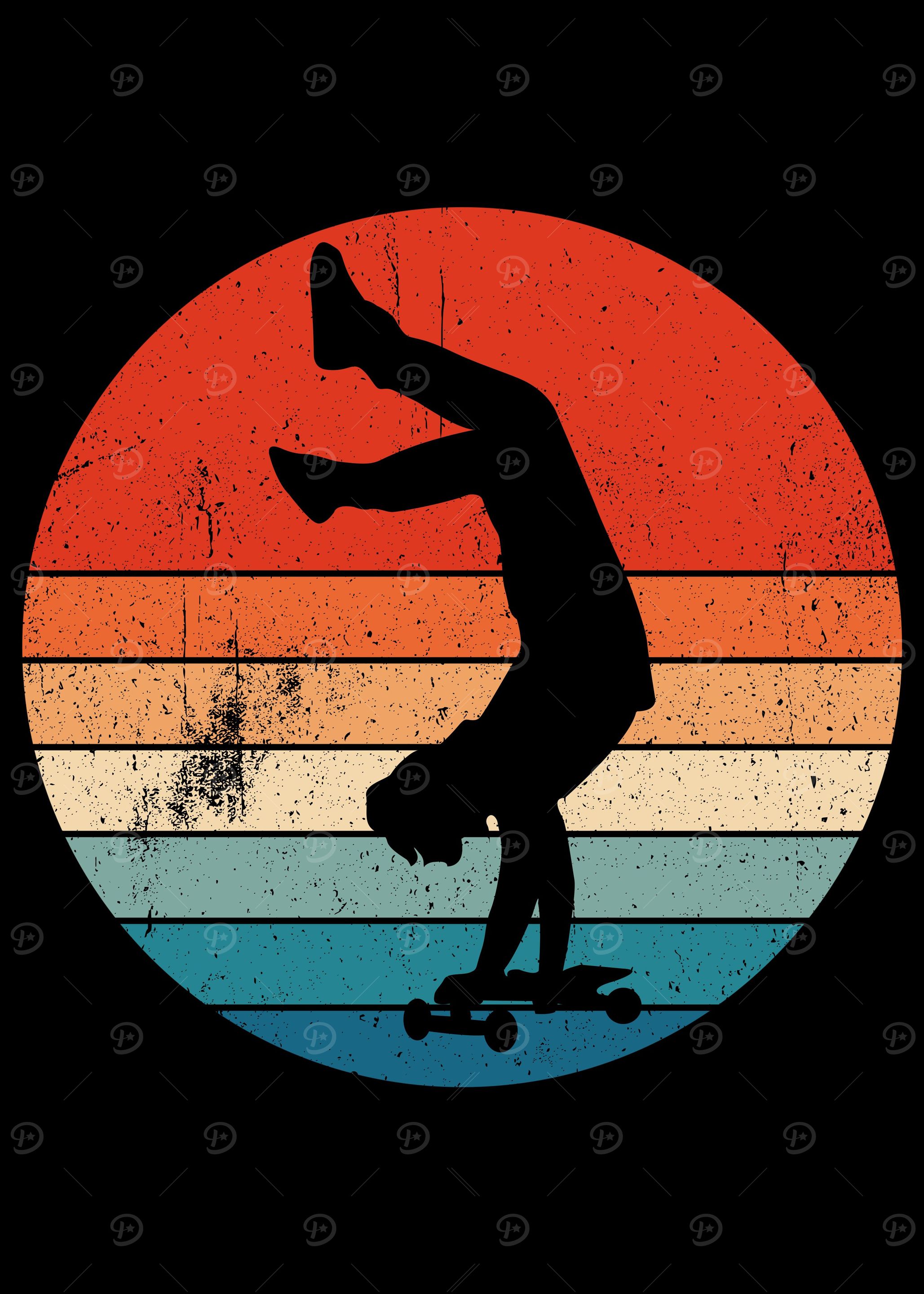 SKATEBOARD VINTAGE POSTER